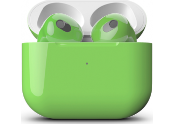 Apple AirPods 3 Color, глянцевый весенне-зелёный цвет