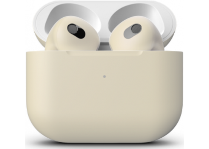 Apple AirPods 3 Color, матовый бежевый цвет