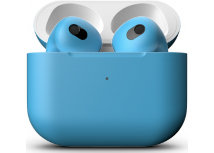 Apple AirPods 3 Color, матовый голубой цвет
