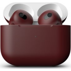 Apple AirPods 3 Color, матовый бордовый цвет