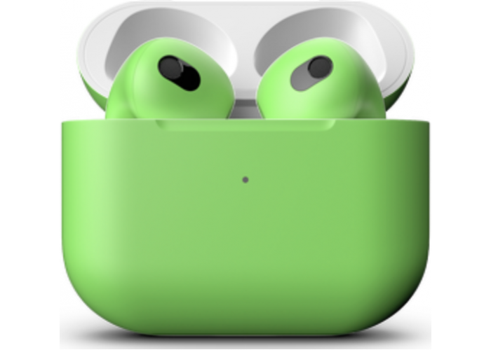 Apple AirPods 3 Color, матовый весенне-зелёный цвет
