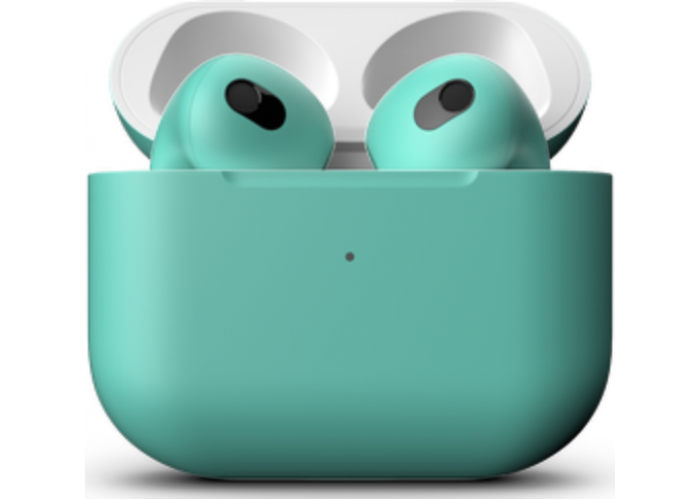 Apple AirPods 3 Color, матовый бирюзовый цвет