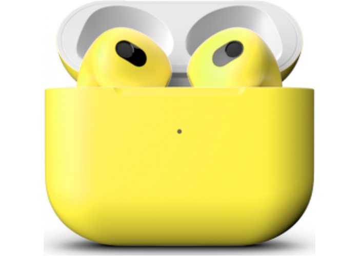 Apple AirPods 3 Color, матовый жёлтый цвет