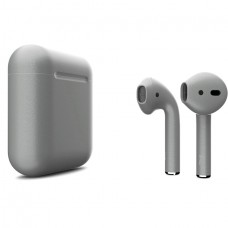 Apple AirPods 2 Color (беспроводная зарядка чехла), матовый серый цвет