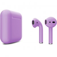 Apple AirPods 2 Color (без беспроводной зарядки чехла), матовый фиалковый цвет