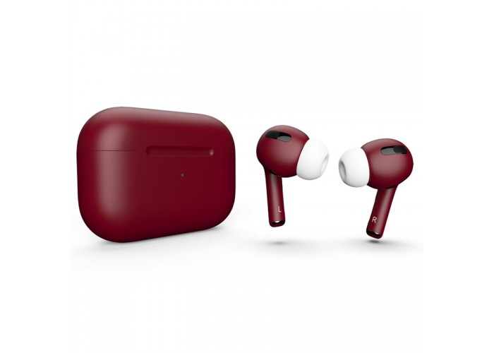 Apple AirPods Pro Color, матовый бордовый цвет