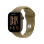 Apple Watch Series 12 GPS, 42 мм, корпус из алюминия тёмно-бронзового цвета, спортивный ремешок оливкового цвета (M/L)