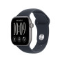 Apple Watch Series 12 GPS, 42 мм, корпус из алюминия цвета «серый космос», спортивный ремешок цвета «морской синий» (M/L)