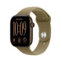 Apple Watch Series 12 GPS, 46 мм, корпус из алюминия тёмно-бронзового цвета, спортивный ремешок оливкового цвета (M/L)