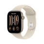 Apple Watch Series 12 GPS, 46 мм, корпус из алюминия светло-золотого цвета, спортивный ремешок песочного цвета (M/L)