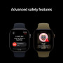 Apple Watch Series 12 GPS, 42 мм, корпус из алюминия светло-золотого цвета, спортивный ремешок песочного цвета (M/L)