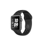 Apple Watch Nike+ Series 3 GPS, 38 мм, алюминий цвета «серый космос», спортивный ремешок Nike «антрацитовый/чёрный»