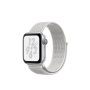 Apple Watch Nike+ Series 4, 40 мм, корпус из алюминия серебристого цвета, спортивный браслет Nike цвета «снежная вершина»