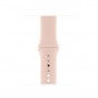 Apple Watch Series 5, 40 мм, корпус из алюминия золотого цвета, спортивный ремешок цвета «розовый песок»