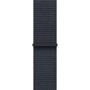 Apple Watch SE (2024), 40 мм, корпус из алюминия цвета «тёмная ночь», спортивный браслет чернильного цвета