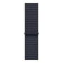 Apple Watch SE (2024), 44 мм, корпус из алюминия цвета «тёмная ночь», спортивный браслет чернильного цвета