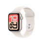 Apple Watch SE 3 (2025) GPS, 40 мм, корпус из алюминия цвета «сияющая звезда», спортивный ремешок цвета «сияющая звезда»