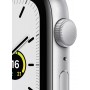 Apple Watch SE, 44 мм, корпус из алюминия серебристого цвета, спортивный ремешок цвета «синий омут»