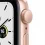 Apple Watch SE, 40 мм, корпус из алюминия золотого цвета, спортивный ремешок