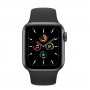 Apple Watch SE, 40 мм, корпус из алюминия цвета «серый космос», спортивный ремешок