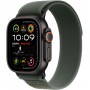 Apple Watch Ultra 2 (2024), GPS + Cellular, титановый корпус 49 мм чёрного цвета, браслет Trail зелёного цвета