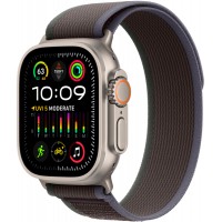 Apple Watch Ultra 2, GPS + Cellular, титановый корпус 49 мм, ремешок Trail синего/чёрного цвета