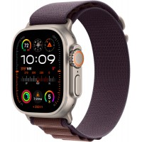 Apple Watch Ultra 2, GPS + Cellular, титановый корпус 49 мм, ремешок Alpine цвета индиго