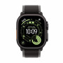 Apple Watch Ultra 3 (2025), GPS + Cellular, титановый корпус 49 мм чёрного цвета, браслет Trail чёрного цвета