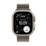 Apple Watch Ultra 3 (2025), GPS + Cellular, титановый корпус 49 мм естественного цвета, титановый миланский сетчатый браслет естественного цвета