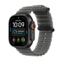 Apple Watch Ultra 4 (2026), GPS + Cellular, титановый корпус 49 мм чёрного цвета, ремешок Ocean полупрозрачно-чёрного цвета