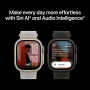 Apple Watch Ultra 4 (2026), GPS + Cellular, титановый корпус 49 мм чёрного цвета, браслет Trail бордового цвета (M/L)