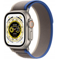 Apple Watch Ultra, GPS + Cellular, 49 мм, корпус из титана, ремешок Trail синего/серого цвета