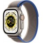 Apple Watch Ultra, GPS + Cellular, 49 мм, корпус из титана, ремешок Trail синего/серого цвета
