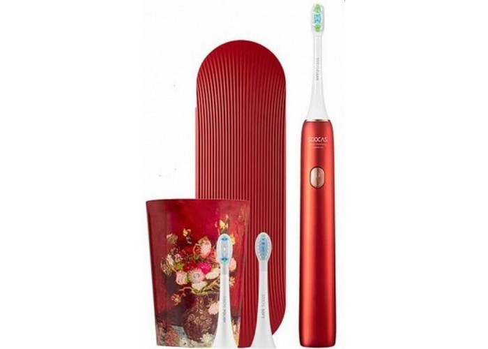 Электрическая зубная щётка Soocas X3U Van Gogh Museum Design, красный