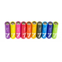 Батарейки Xiaomi AAA Rainbow 7 (10 шт)