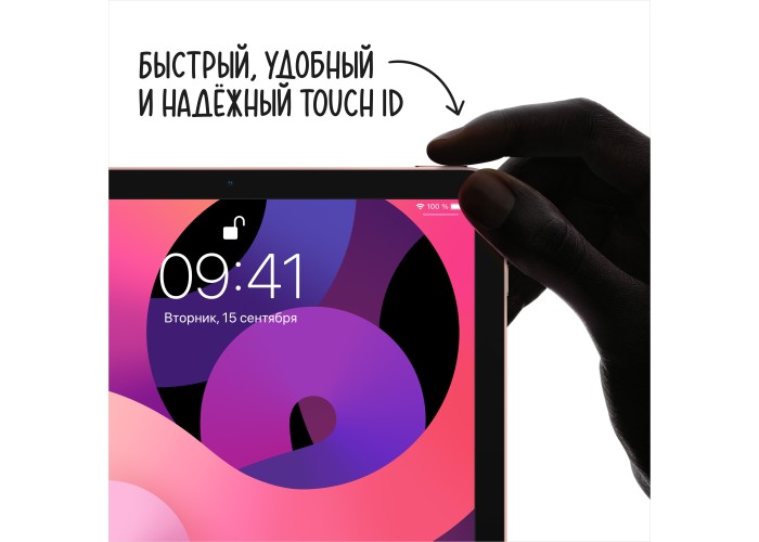 iPad Air (2020) Wi-Fi 64 ГБ «серый космос»