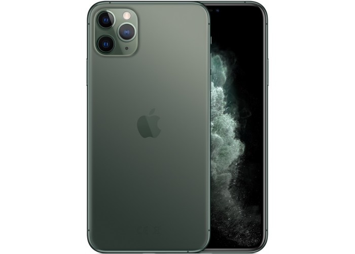 iPhone 11 Pro Max (Dual SIM) 512 ГБ тёмно-зелёный