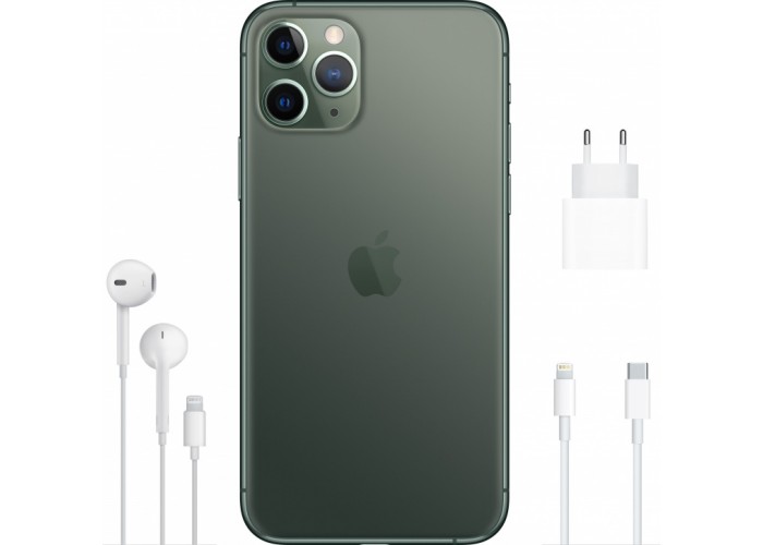 iPhone 11 Pro (Dual SIM) 256 ГБ тёмно-зелёный