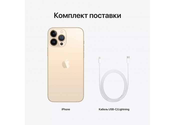 iPhone 13 Pro Max (2 SIM) 256 ГБ золотой