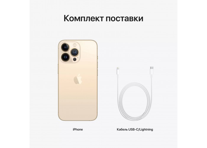 iPhone 13 Pro (2 SIM) 256 ГБ золотой