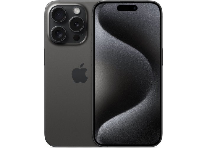 iPhone 15 Pro 256 ГБ «чёрный титан»