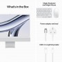 iMac 24" Late 2023, M3 8C CPU, 8C GPU, 8 ГБ, 256 ГБ SSD, серебристый