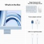 iMac 24" Late 2023, M3 8C CPU, 10C GPU, 8 ГБ, 256 ГБ SSD, синий