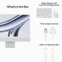 iMac 24" Late 2023, M3 8C CPU, 10C GPU, 8 ГБ, 512 ГБ SSD, серебристый