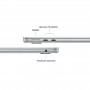 MacBook Air 13" Early 2024, Apple M3, 16 ГБ, 512 ГБ SSD, серебристый