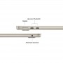 MacBook Air 13" Early 2024, Apple M3, 16 ГБ, 512 ГБ SSD, «сияющая звезда»