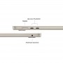 MacBook Air 15" Early 2024, Apple M3, 16 ГБ, 512 ГБ SSD, «сияющая звезда»