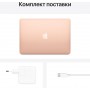 MacBook Air 13" Late 2020, Apple M1, 8 ГБ, 256 ГБ SSD, золотой