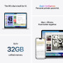 MacBook Air 13" Early 2026, Apple M5, 16 ГБ, 1 ТБ SSD, серебристый