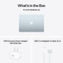 MacBook Air 15" Early 2026, Apple M5, 24 ГБ, 1 ТБ SSD, «небесно-голубой»